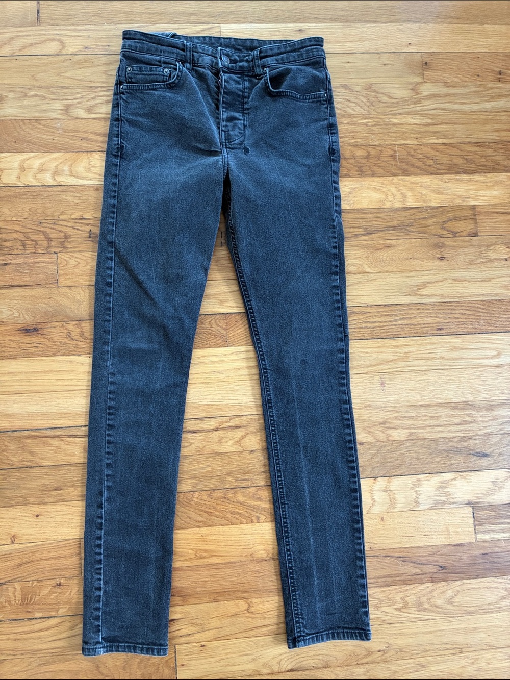 Ksubi Skinny Jeans Men’s 30 Black Denim Stretch Royalty Heroism Streets Skate